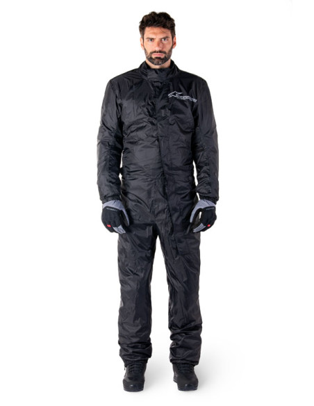 Combinaison de pluie Alpinestars Hurricane Rain V2 Noir