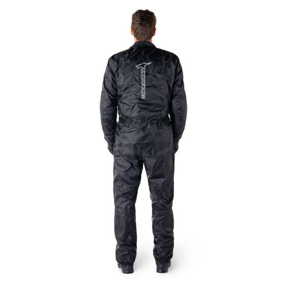 Combinaison de pluie Alpinestars Hurricane Rain V2 Noir