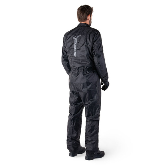 Combinaison de pluie Alpinestars Hurricane Rain V2 Noir
