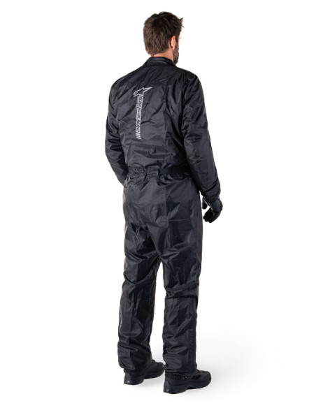 Combinaison de pluie Alpinestars Hurricane Rain V2 Noir
