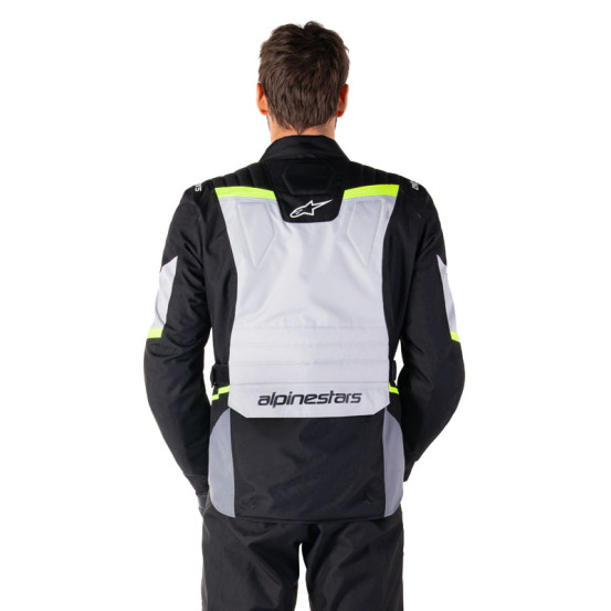 Veste moto Alpinestars ST-1 WP Gris Noir Jaune