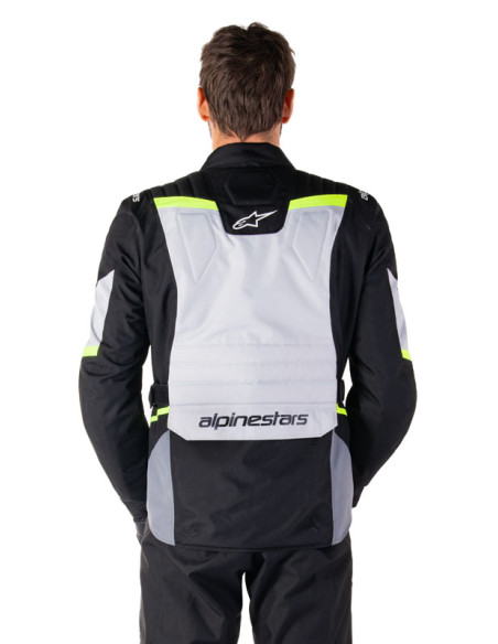Veste moto Alpinestars ST-1 WP Gris Noir Jaune