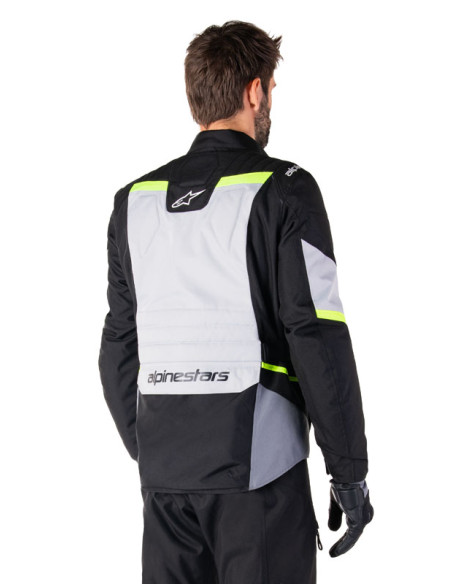 Veste moto Alpinestars ST-1 WP Gris Noir Jaune