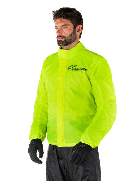 Veste de pluie Alpinestars Hurricane Rain V2 Jaune