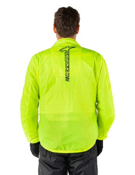 Veste de pluie Alpinestars Hurricane Rain V2 Jaune