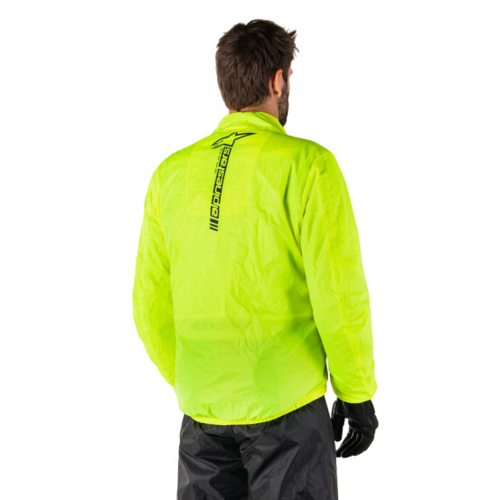 Veste de pluie Alpinestars Hurricane Rain V2 Jaune