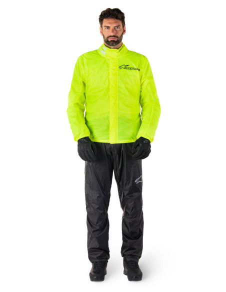 Veste de pluie Alpinestars Hurricane Rain V2 Jaune