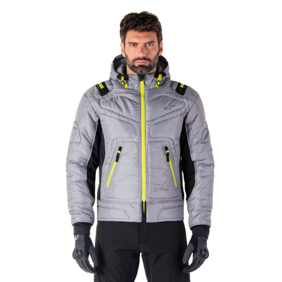 Veste moto Alpinestars Mohobbs WP Gris