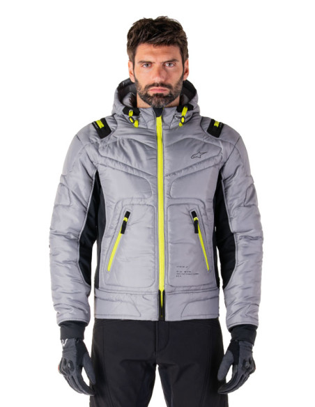 Veste moto Alpinestars Mohobbs WP Gris