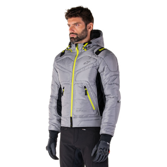 Veste moto Alpinestars Mohobbs WP Gris