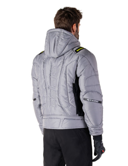 Veste moto Alpinestars Mohobbs WP Gris