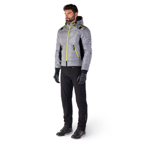 Veste moto Alpinestars Mohobbs WP Gris