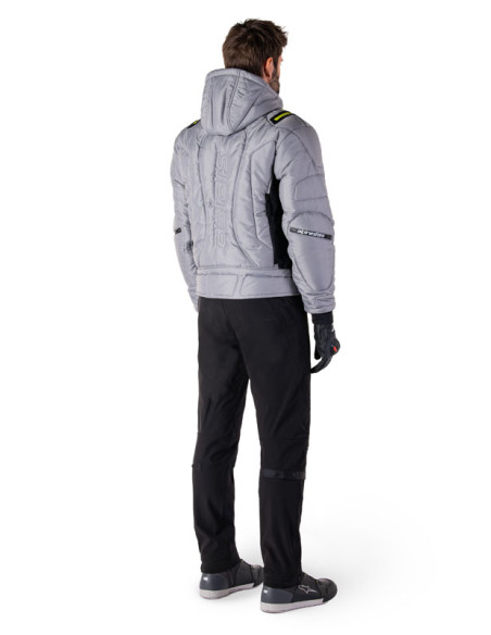 Veste moto Alpinestars Mohobbs WP Gris
