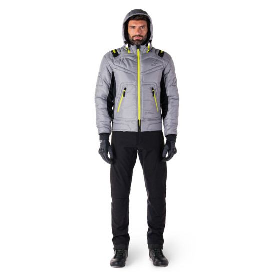 Veste moto Alpinestars Mohobbs WP Gris