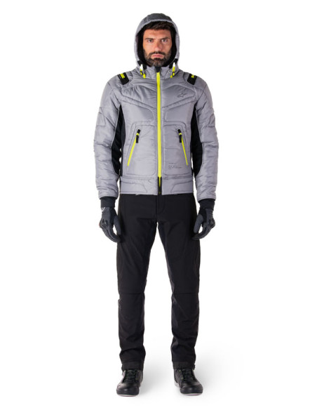 Veste moto Alpinestars Mohobbs WP Gris