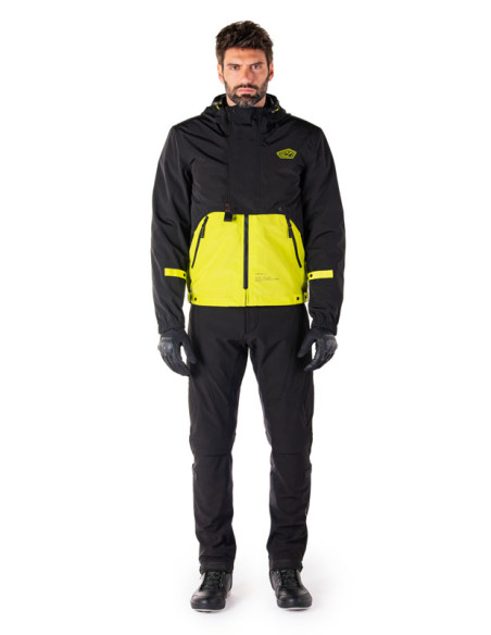 Veste moto Alpinestars Mootant WP Noir Jaune