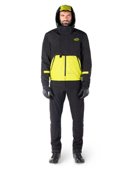 Veste moto Alpinestars Mootant WP Noir Jaune