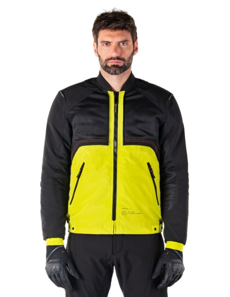 Veste moto Alpinestars Mootant WP Noir Jaune
