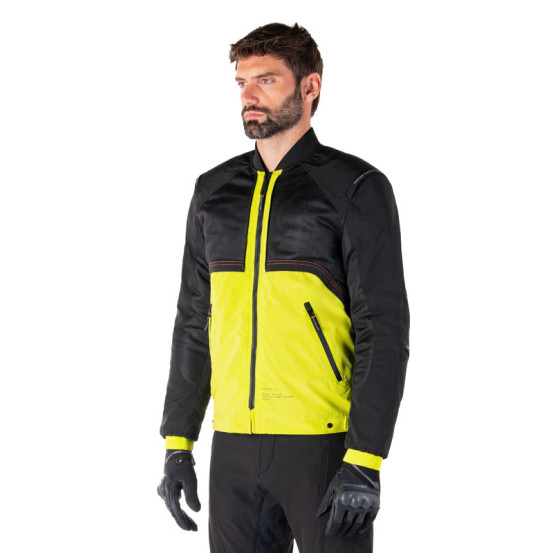 Veste moto Alpinestars Mootant WP Noir Jaune