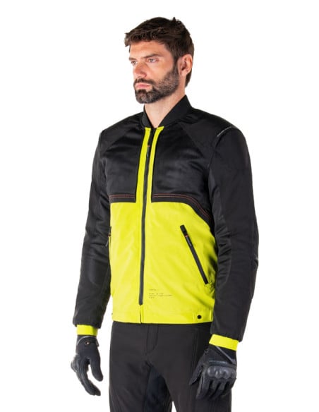 Veste moto Alpinestars Mootant WP Noir Jaune