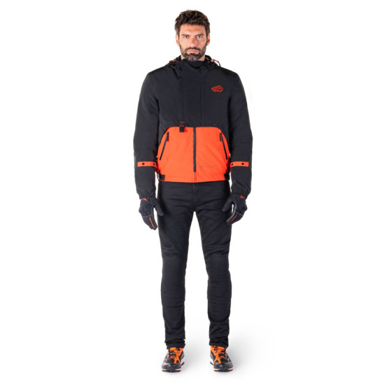 Veste moto Alpinestars Mootant WP Noir Orange