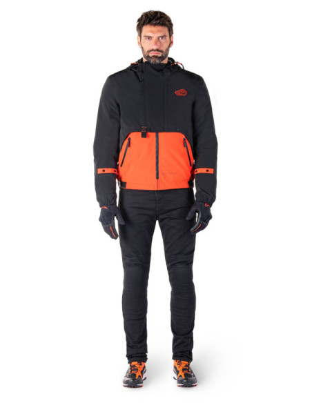 Veste moto Alpinestars Mootant WP Noir Orange