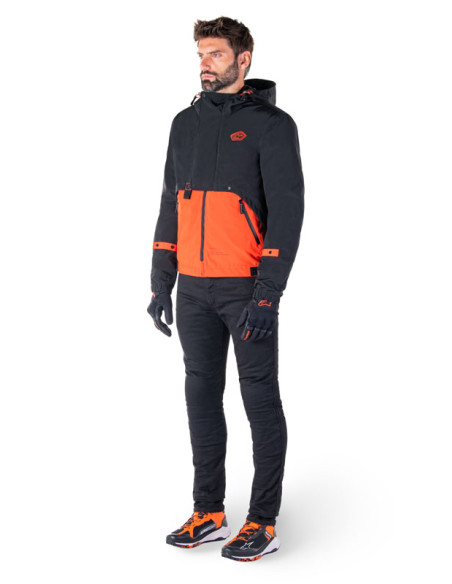 Veste moto Alpinestars Mootant WP Noir Orange
