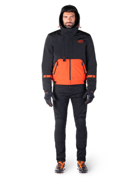 Veste moto Alpinestars Mootant WP Noir Orange