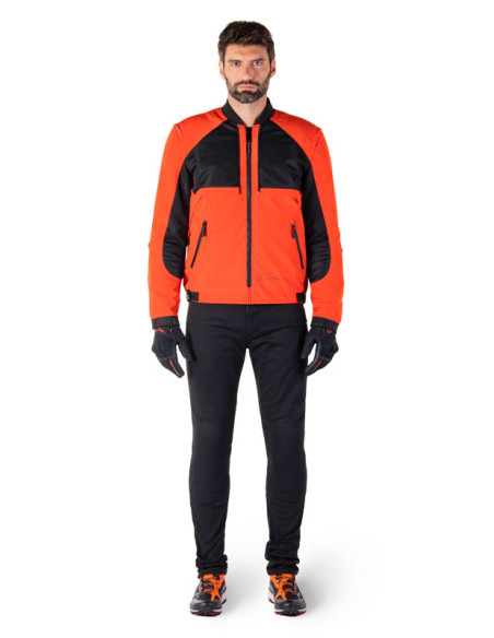 Veste moto Alpinestars Mootant WP Noir Orange