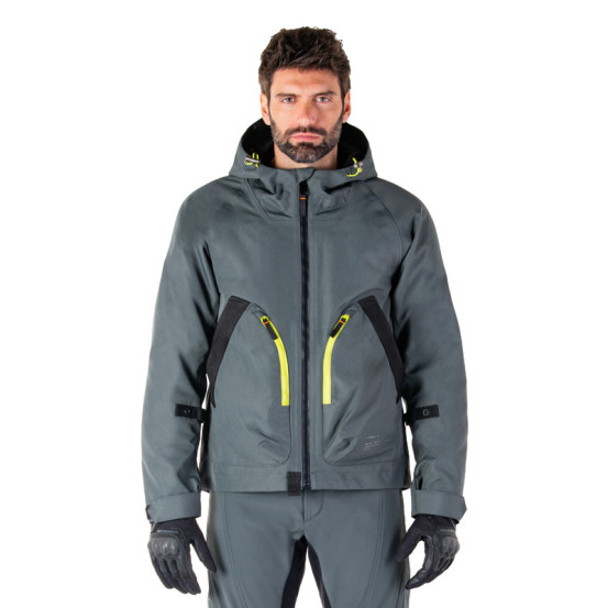 Veste moto Alpinestars Morush WP Gris