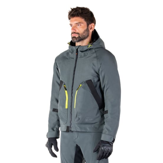 Veste moto Alpinestars Morush WP Gris