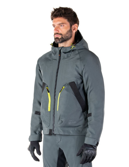 Veste moto Alpinestars Morush WP Gris