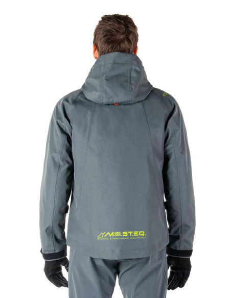 Veste moto Alpinestars Morush WP Gris