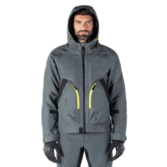 Veste moto Alpinestars Morush WP Gris