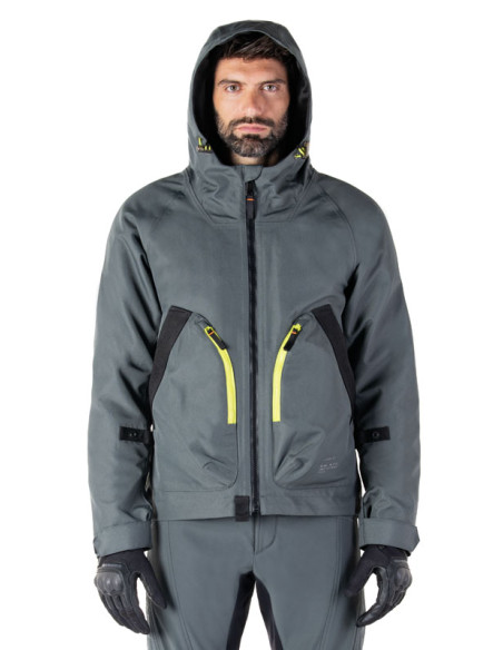 Veste moto Alpinestars Morush WP Gris