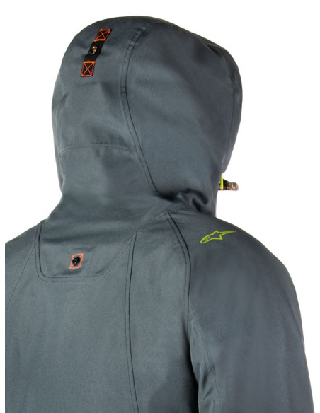 Veste moto Alpinestars Morush WP Gris