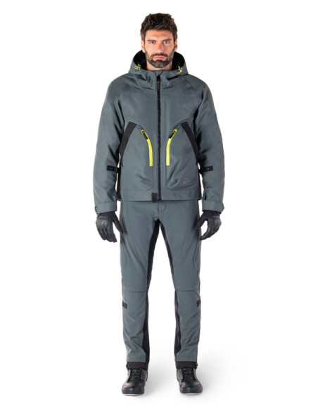 Veste moto Alpinestars Morush WP Gris