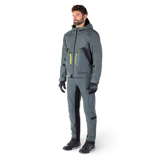 Veste moto Alpinestars Morush WP Gris