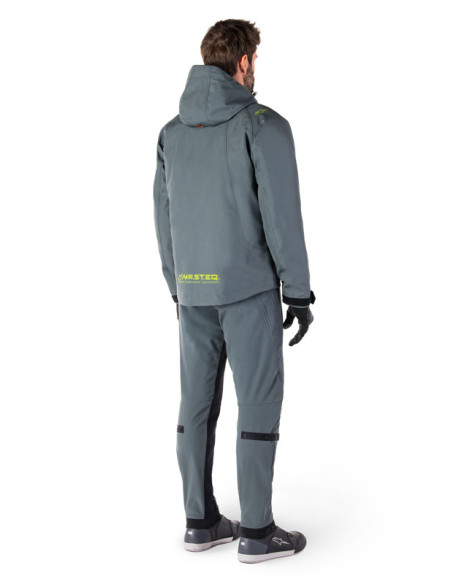Veste moto Alpinestars Morush WP Gris
