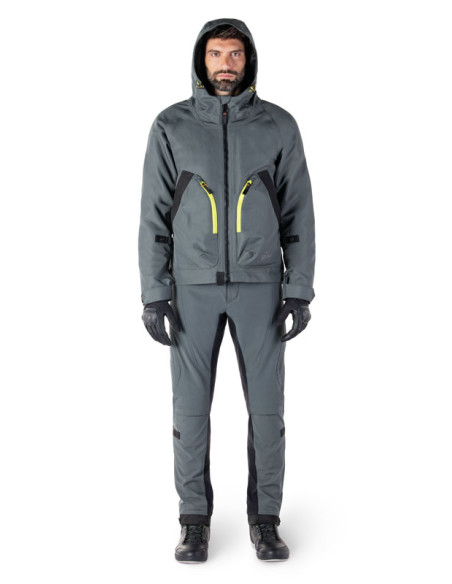 Veste moto Alpinestars Morush WP Gris