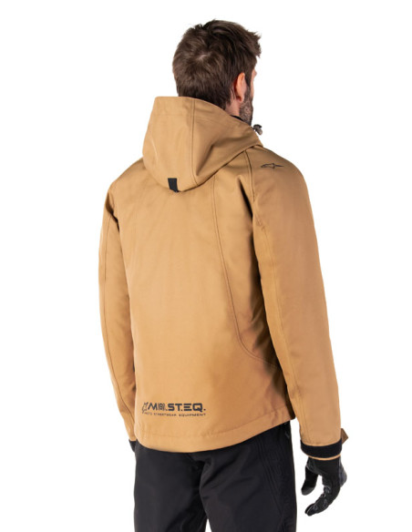 Veste moto Alpinestars Morush WP Marron