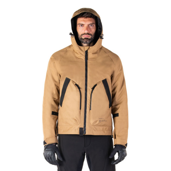 Veste moto Alpinestars Morush WP Marron