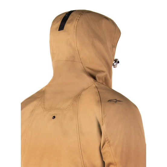 Veste moto Alpinestars Morush WP Marron