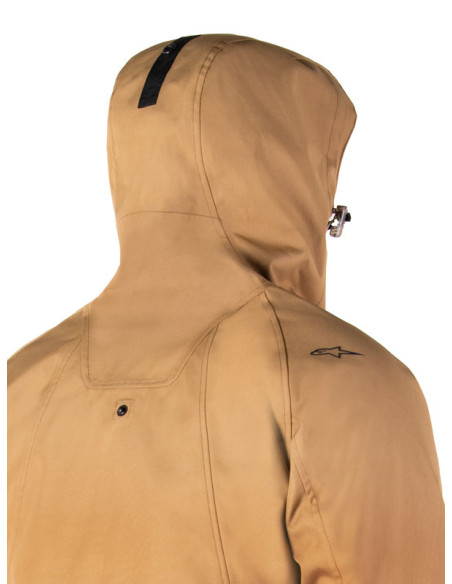 Veste moto Alpinestars Morush WP Marron