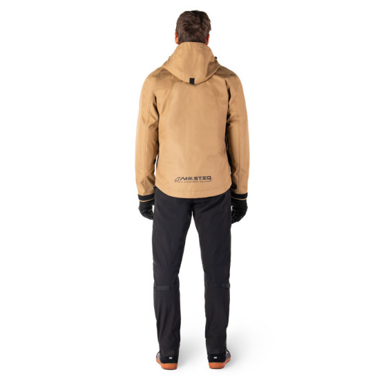 Veste moto Alpinestars Morush WP Marron
