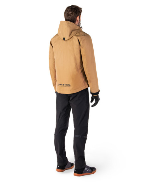 Veste moto Alpinestars Morush WP Marron