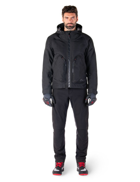 Veste moto Alpinestars Morush WP Noir