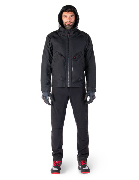 Veste moto Alpinestars Morush WP Noir