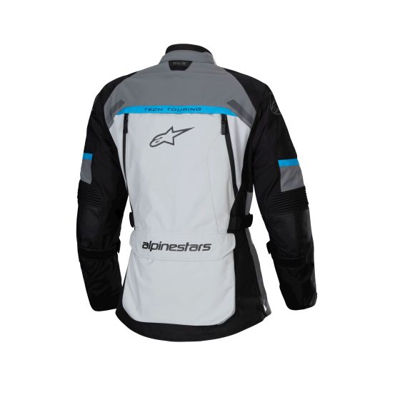 Veste moto femme Alpinestars Stella Bogota Pro Drystar Gris Noir Bleu