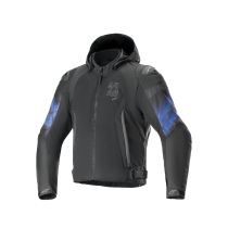 Blouson moto racing Alpinestars Zaca Air Venom Waterproof Noir Bleu